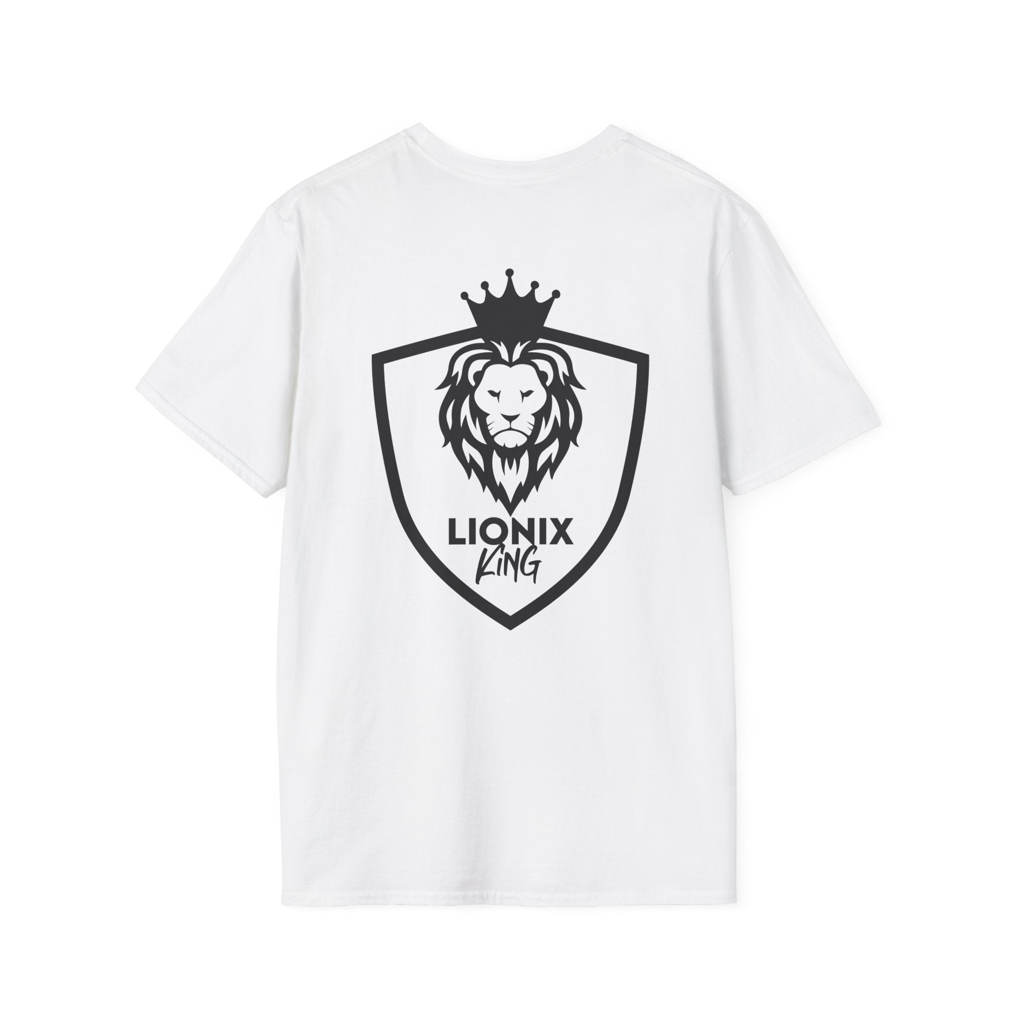 King Lion Shield T-Shirt — Lionix King Logo Tee